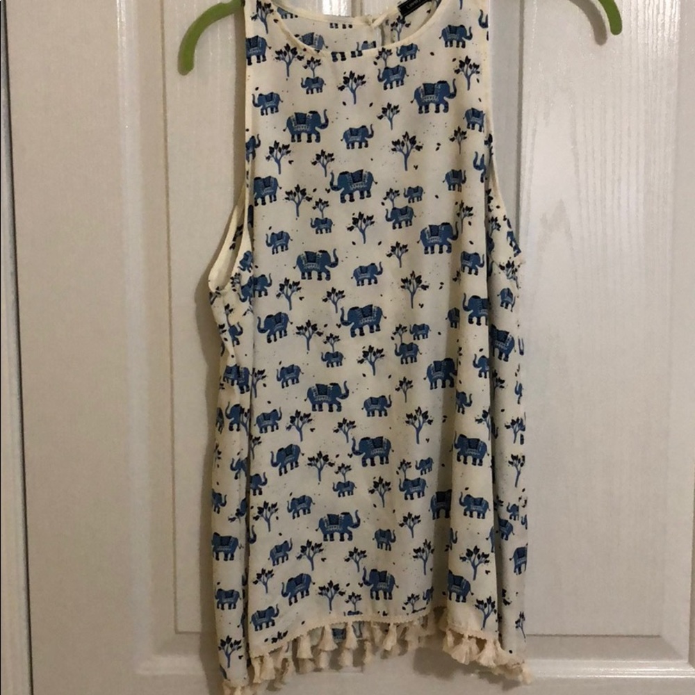 Elephant tank top
